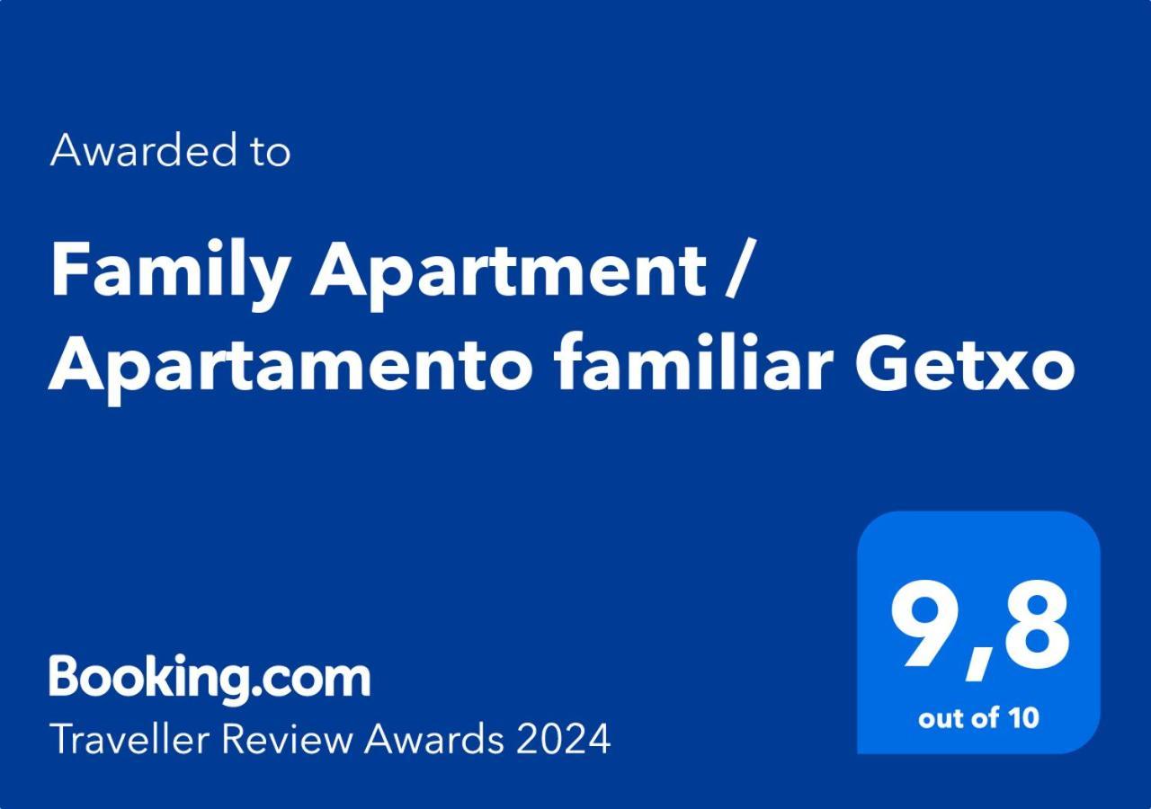 Family Apartment / Apartamento Familiar Getxo Bagian luar foto